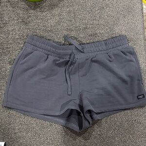 Gray Drawstring Shorts